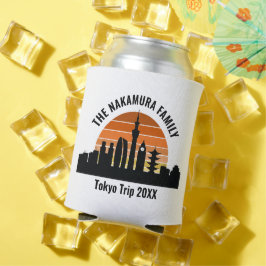 Tokyo Japan Sunset Custom Vakantie Souvenir Blikjeskoeler