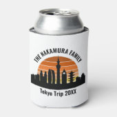 Tokyo Japan Sunset Custom Vakantie Souvenir Blikjeskoeler (Blikje Voorkant)