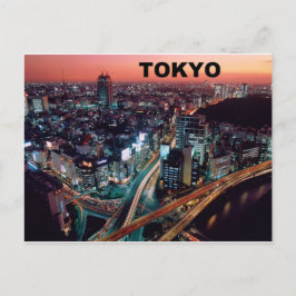 Tokyo Japan Sunset (St.K.) Briefkaart