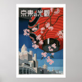  Tokyo Japan Travel Classic Poster Art 1930 (Voorkant)