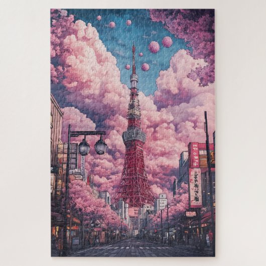 Tokyo Japan Travel Legpuzzel (Verticaal)