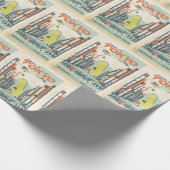  Tokyo Japan Travel  luchtvaartmaatschappij AD Cadeaupapier (Hoek)