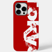 Tokyo - Jonge stijl Stedelijke Rood en Wit Case-Mate iPhone Case (Achterkant)