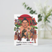 TOKYO KANJI STORE WORLD BRIEFKAART (Staand voorkant)