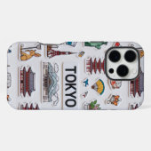 Tokyo Kawaii Sticker Bomb: Japan Pop Edition iPhone Hoesje (Achterkant horizontaal)