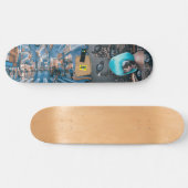 Tokyo LA Echt agressief Wheels RAW-dek Persoonlijk Skateboard (Horizontaal)