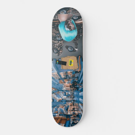 Tokyo LA Echt agressief Wheels RAW-dek Persoonlijk Skateboard (Voorkant)