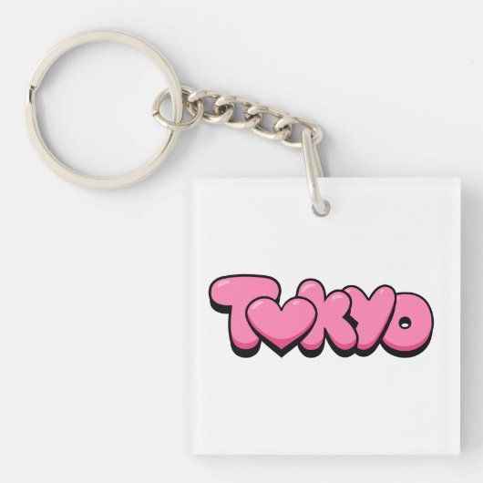 Tokyo Love Sleutelhanger (voorkant)