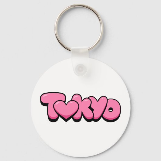 Tokyo Love Sleutelhanger (Voorkant)