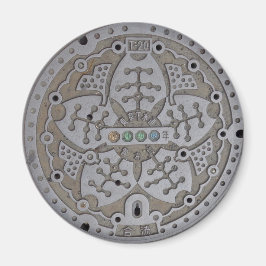 Tokyo Manhole Hoesje Magneet