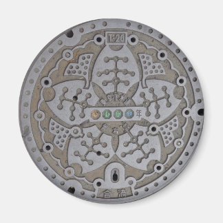 Tokyo Manhole Hoesje Magneet