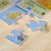 Tokyo Matcha Swirl Puzzle door Grubshots Legpuzzel (Zijkant)