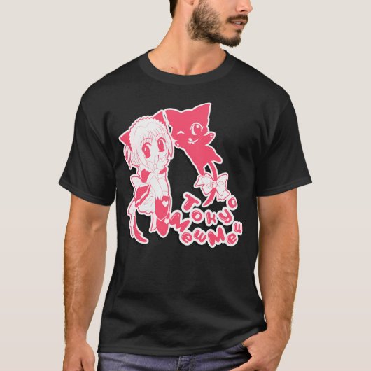 Tokyo Mew Mew - Furoku Style T-shirt (Voorkant)