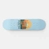 Tokyo Minimalist Skateboard — Stylish Japan Travel (Horizontaal)