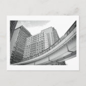 Tokyo Monorail: Shiodome, Tokio Briefkaart (Voorkant)