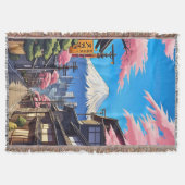 Tokyo Mt Fuji Deken (Voorkant)