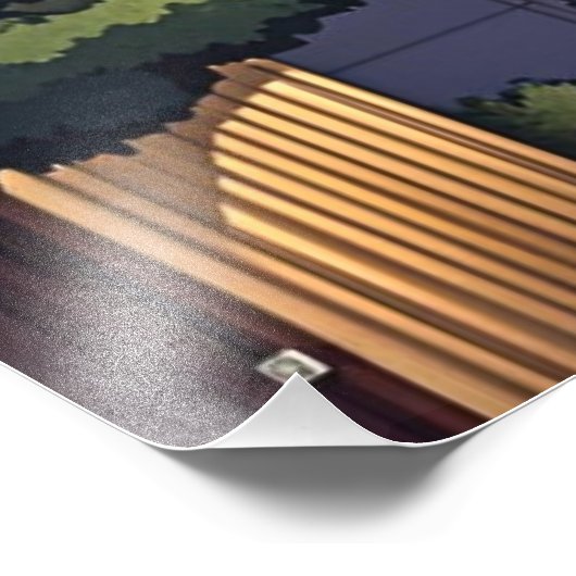 Tokyo Mt Fuji Foto Afdruk (Hoek)