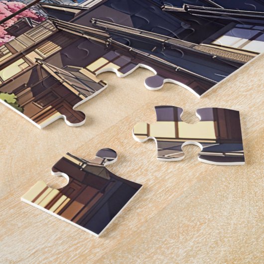 Tokyo Mt Fuji Legpuzzel (Zijkant)