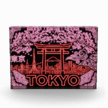 Tokyo Neon Design Foto Blok 