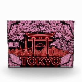 Tokyo Neon Design Foto Blok 