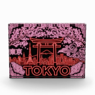 Tokyo Neon Design Foto Blok 
