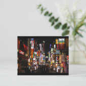 Tokyo Neons bij nacht Briefkaart (Staand voorkant)