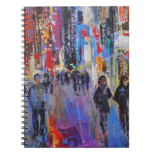Tokyo Night Notitieboek (Voorkant)