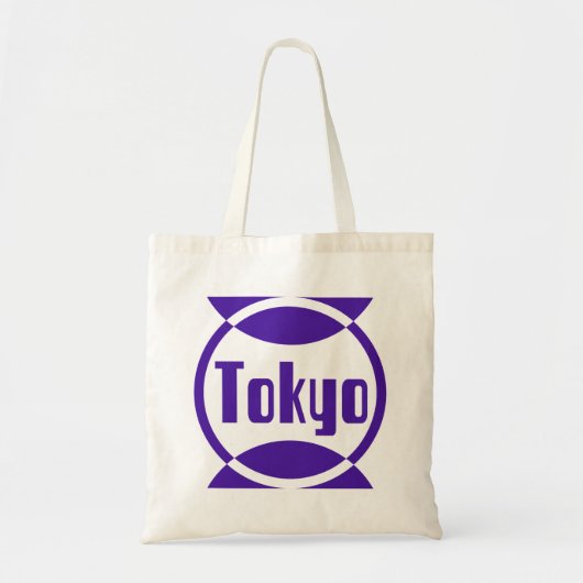 Tokyo Paars Logo Design #1 Bag Tote Bag (Voorkant)