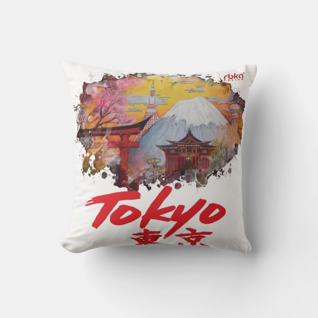 Tokyo Pillow Kussen (Voorkant)