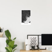 Tokyo poster minimalistische Scandinavische (Thuiskantoor)