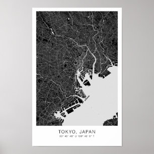 Tokyo poster minimalistische Scandinavische