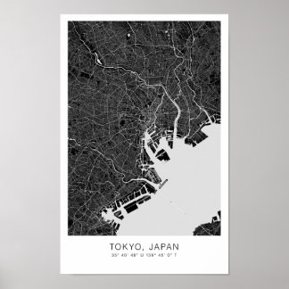 Tokyo poster minimalistische Scandinavische