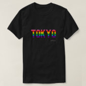 "Tokyo Pride T-shirt | Gay Rainbow Flag (Design voorkant)