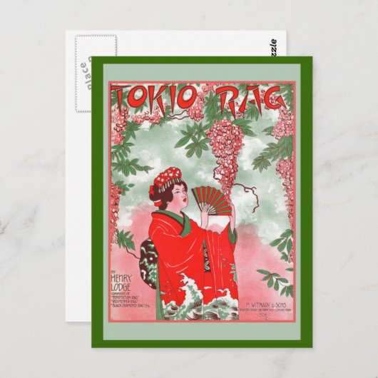 Tokyo Rag Briefkaart (Voorkant / Achterkant)