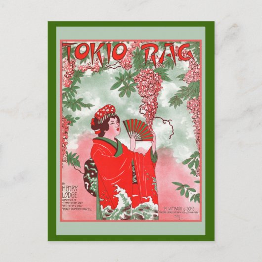Tokyo Rag Briefkaart (Voorkant)