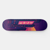 Tokyo Retro-Style Skateboard (Horizontaal)