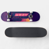 Tokyo Retro-Style Skateboard (Horizontaal)