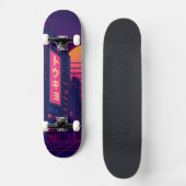 Tokyo Retro-Style Skateboard (Voorkant)