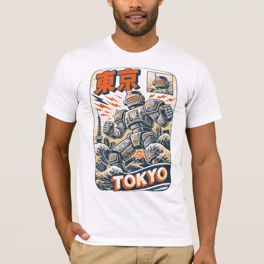 Tokyo Robot T-shirt (Voorkant)