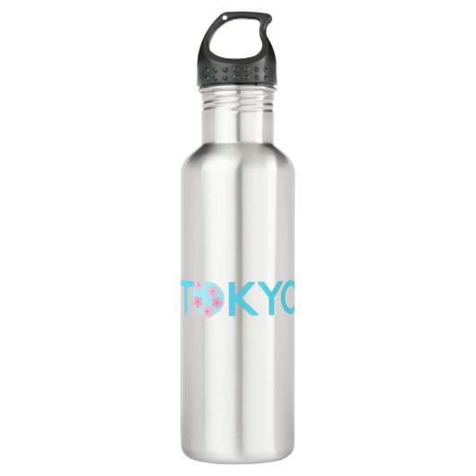 Tokyo Roestless Steel Water Bottle Waterfles (Voorkant)