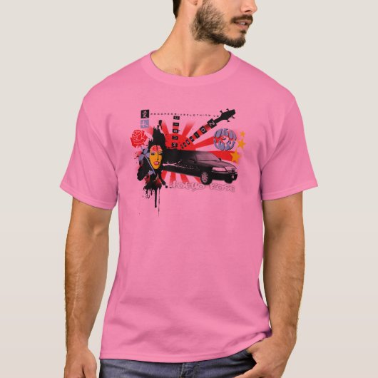TOKYO ROOS 4 T-SHIRT (Voorkant)