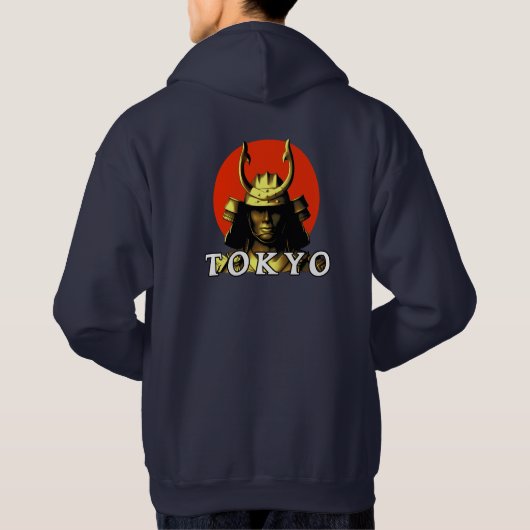 Tokyo Samurai Japan Hoodie (Achterkant)