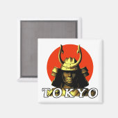 Tokyo Samurai Japan Magneet (Voorkant / Achterkant)