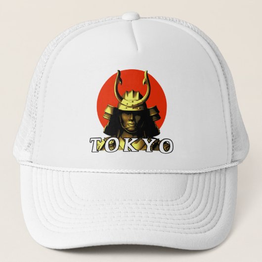 Tokyo Samurai Warrior Trucker Pet (Voorkant)