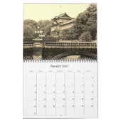 tokyo sepia 2026 kalender (Jan 2027)