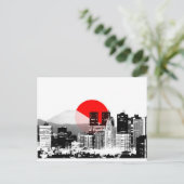 Tokyo Shinjuku Briefkaart (Staand voorkant)