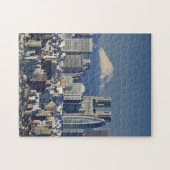 Tokyo, Shinjuku District Skyline, berg Fuji Legpuzzel (Horizontaal)