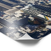 Tokyo, Shinjuku District Skyline, Mount Fuji Foto Afdruk (Hoek)