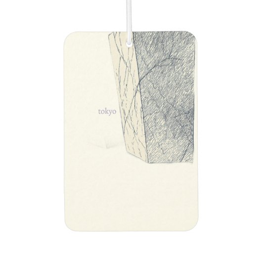 TOKYO　SHINJYUKU　iPhone / iPad ケース Luchtverfrisser (Voorkant)