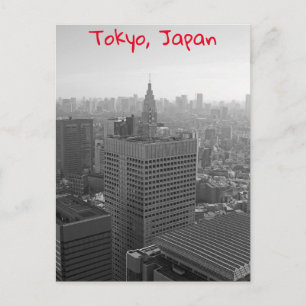 Tokyo skyline briefkaart